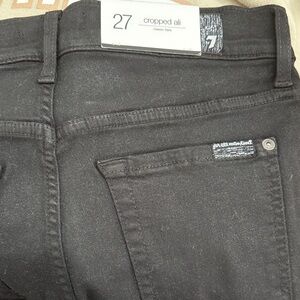 NWT 7 For All Mankind - Cropped “Ali” - Classic Flare